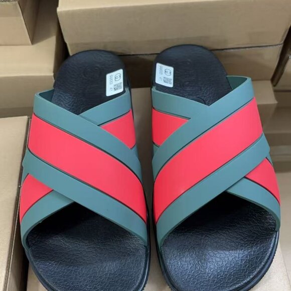 Mens Gucci Sandals With Web Size 41 main image 6